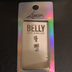 Lovisa belly ring. Titanium. NWT